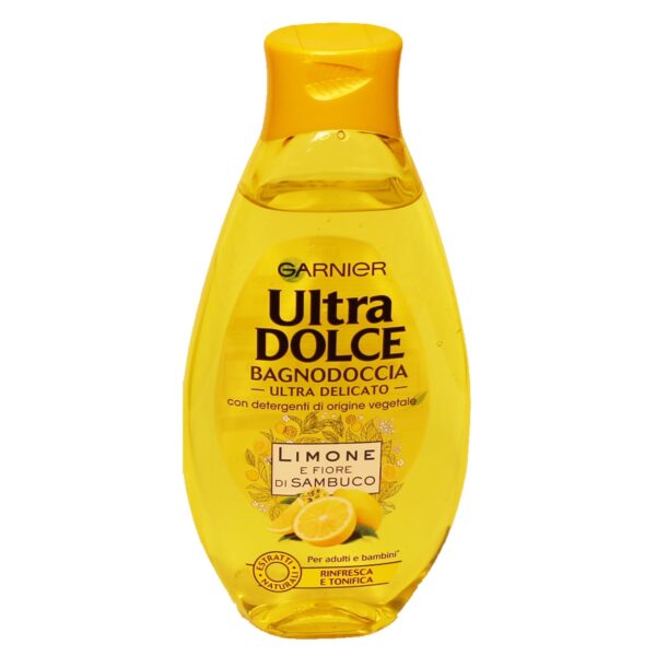 شامپو بدن گارنیه Ultra Dolce با عصاره لیمو حجم 500 میلی لیتر