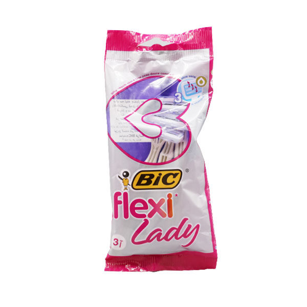 تیغ اصلاح بیک مدل Flexi Lady بسته 3 عددی